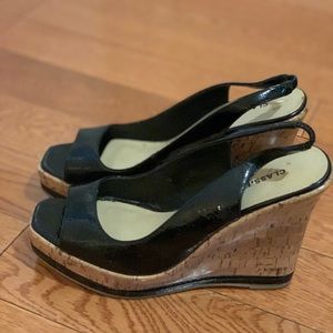 Classified Wedge heels. Cork wedge.
